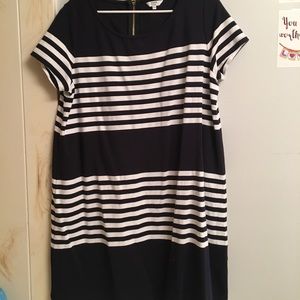 Striped T-Shirt Dress
